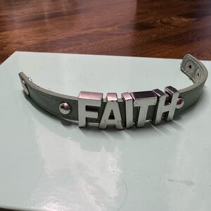 BCBG Leather Bracelet - Faith